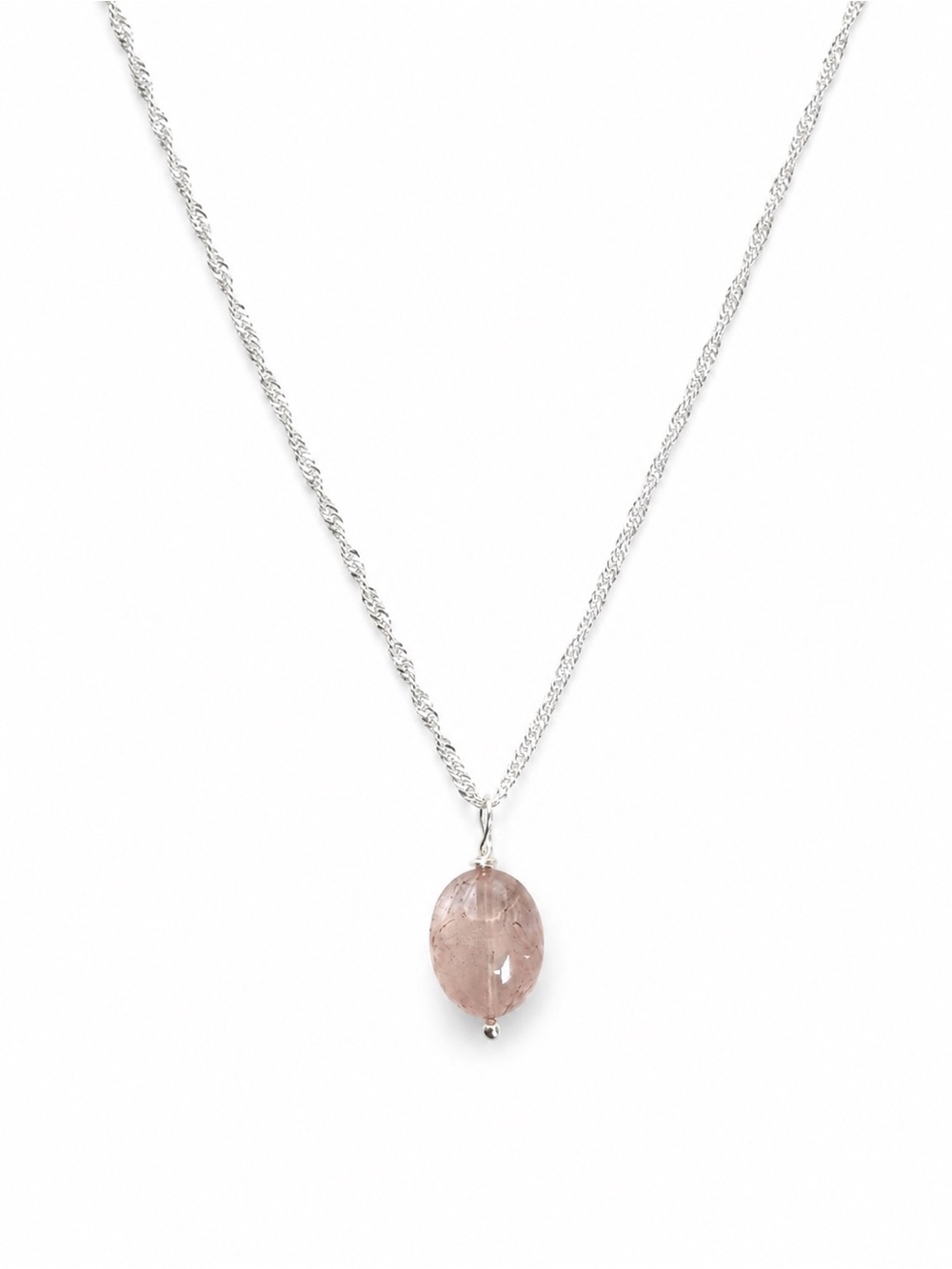 N10 Morganite Necklace (S925)
